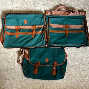Vintage Y2K polo travel bag set
